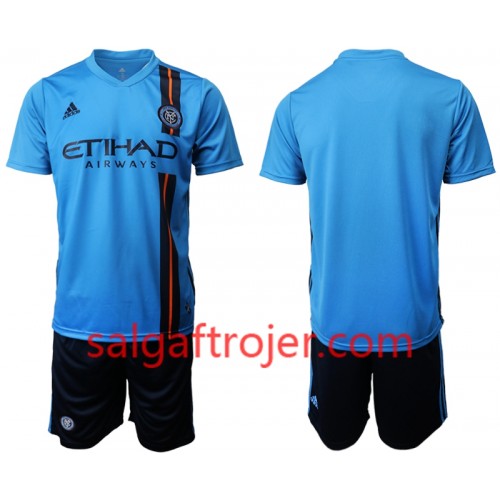 New York City FC Fodboldtrøjer Børn Hjemmebanesæt 2019/20 Kort ærmer New York City FC Fodboldtrøjer Børn Hjemmebanesæt 2019/20 Kort ærmer